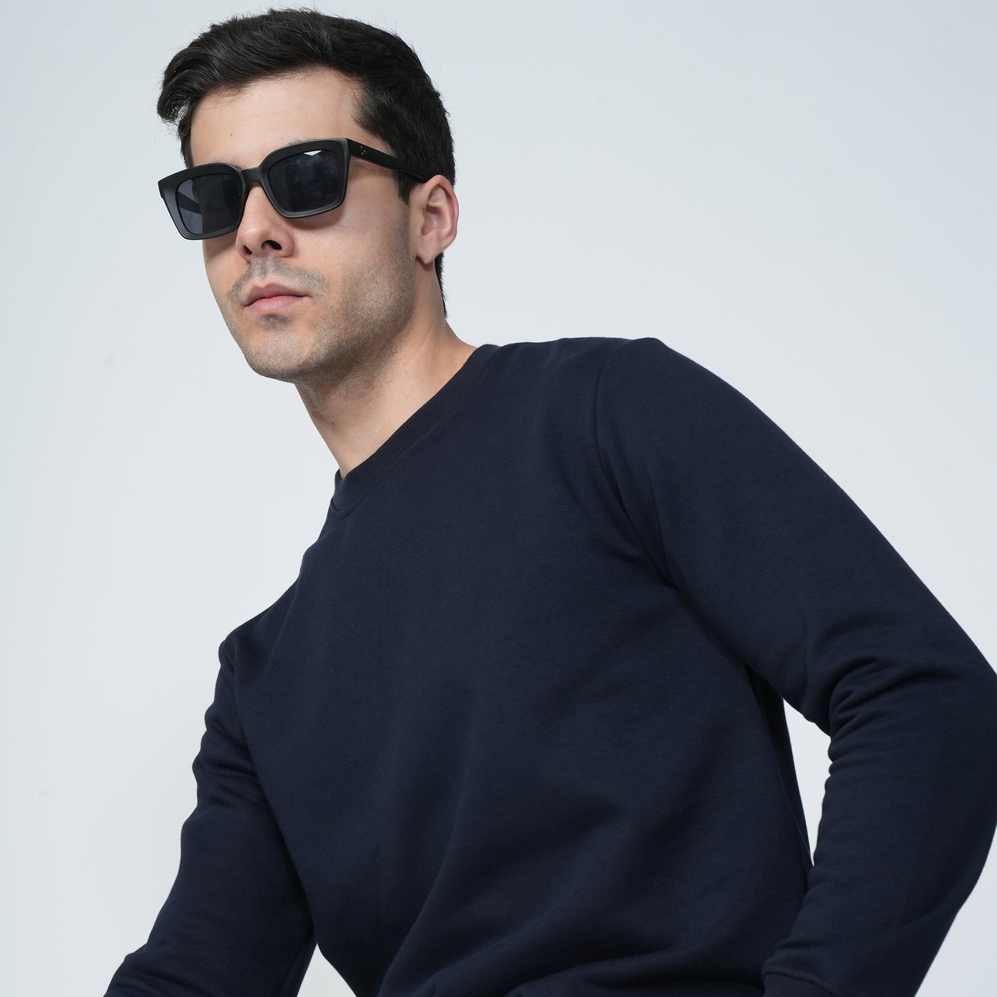 Navy Blue Sweat Shirt