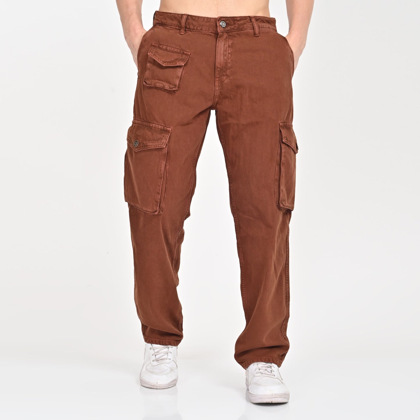 Brown Coin Pocket Baggy Denim | Buy 2 @1899