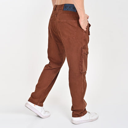 Brown Coin Pocket Baggy Denim | Buy 2 @1899