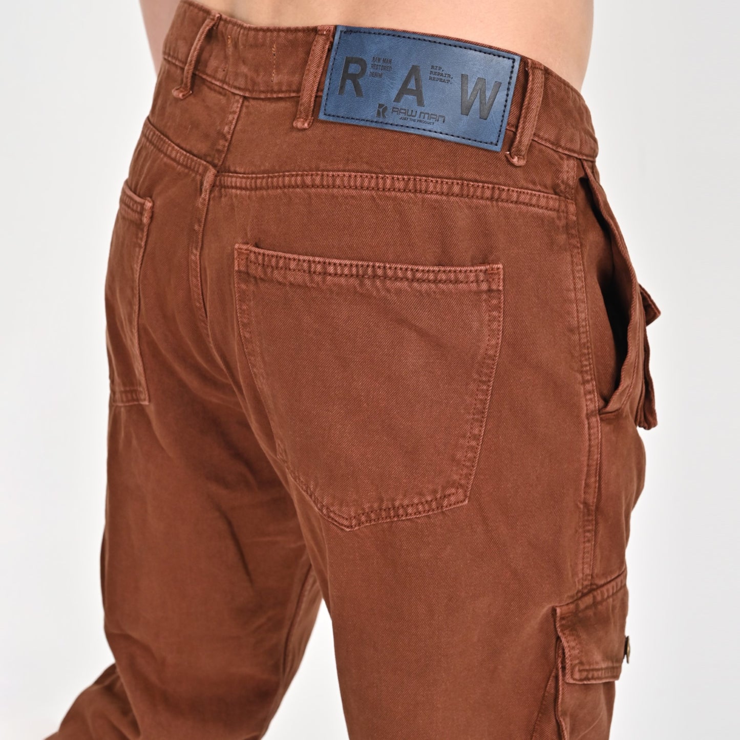 Brown Coin Pocket Baggy Denim | Buy 2 @1899