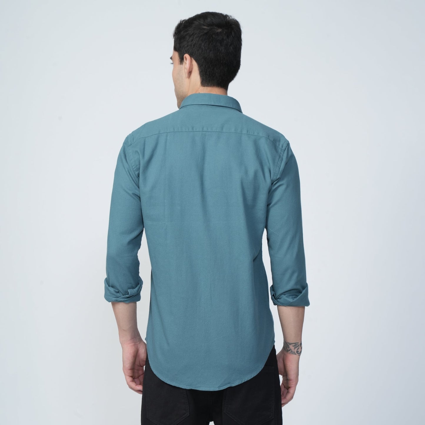 Imported Fabric - Green Shirt (Plus Size)