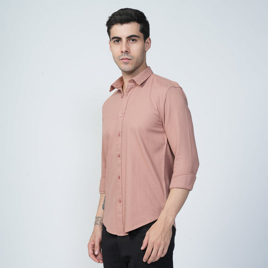 Imported Fabric - Pink Shirt (Plus Size)