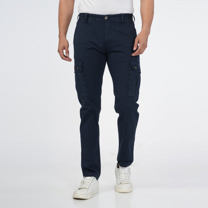 Navy Blue Cargo Pants