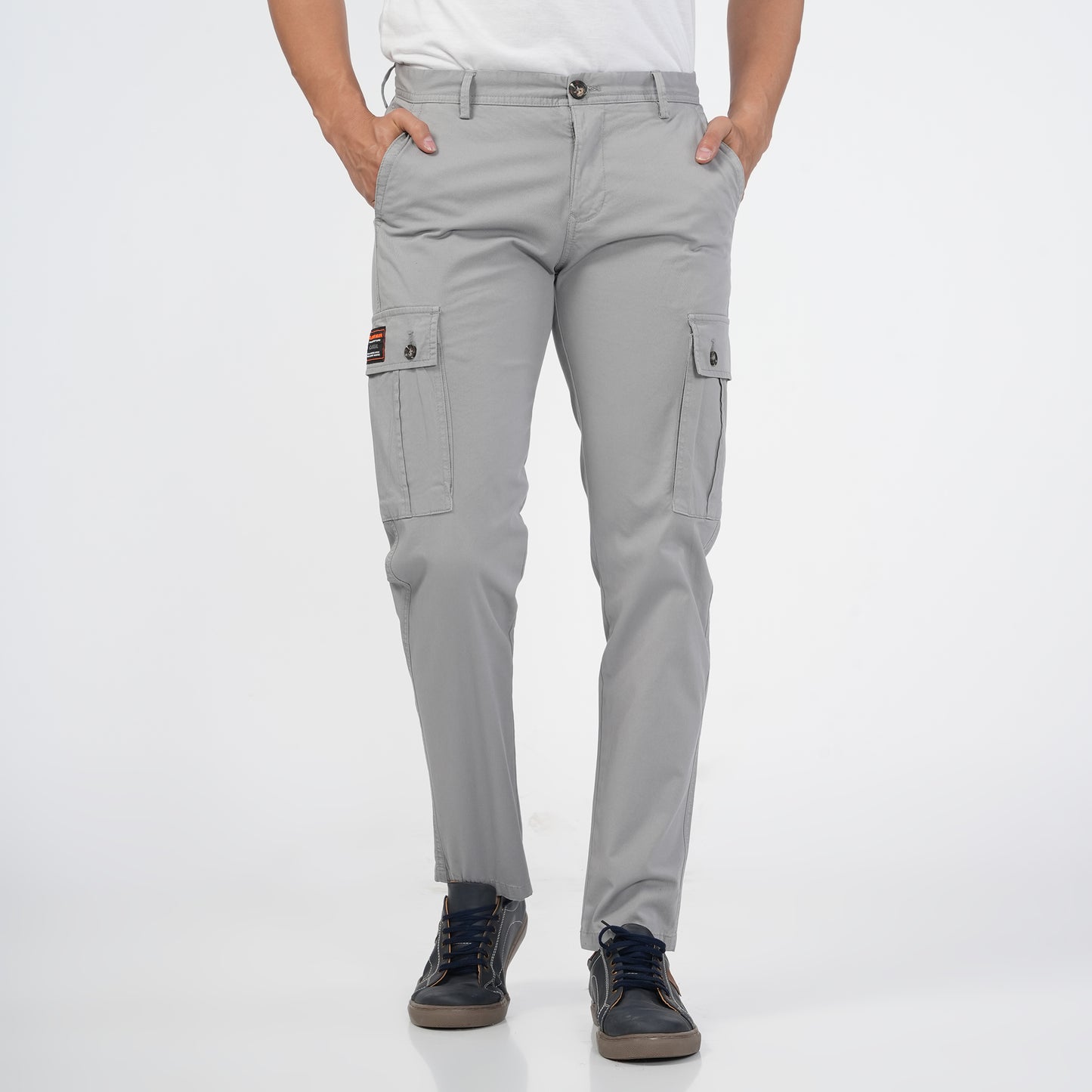 Light Grey Cargo Pants