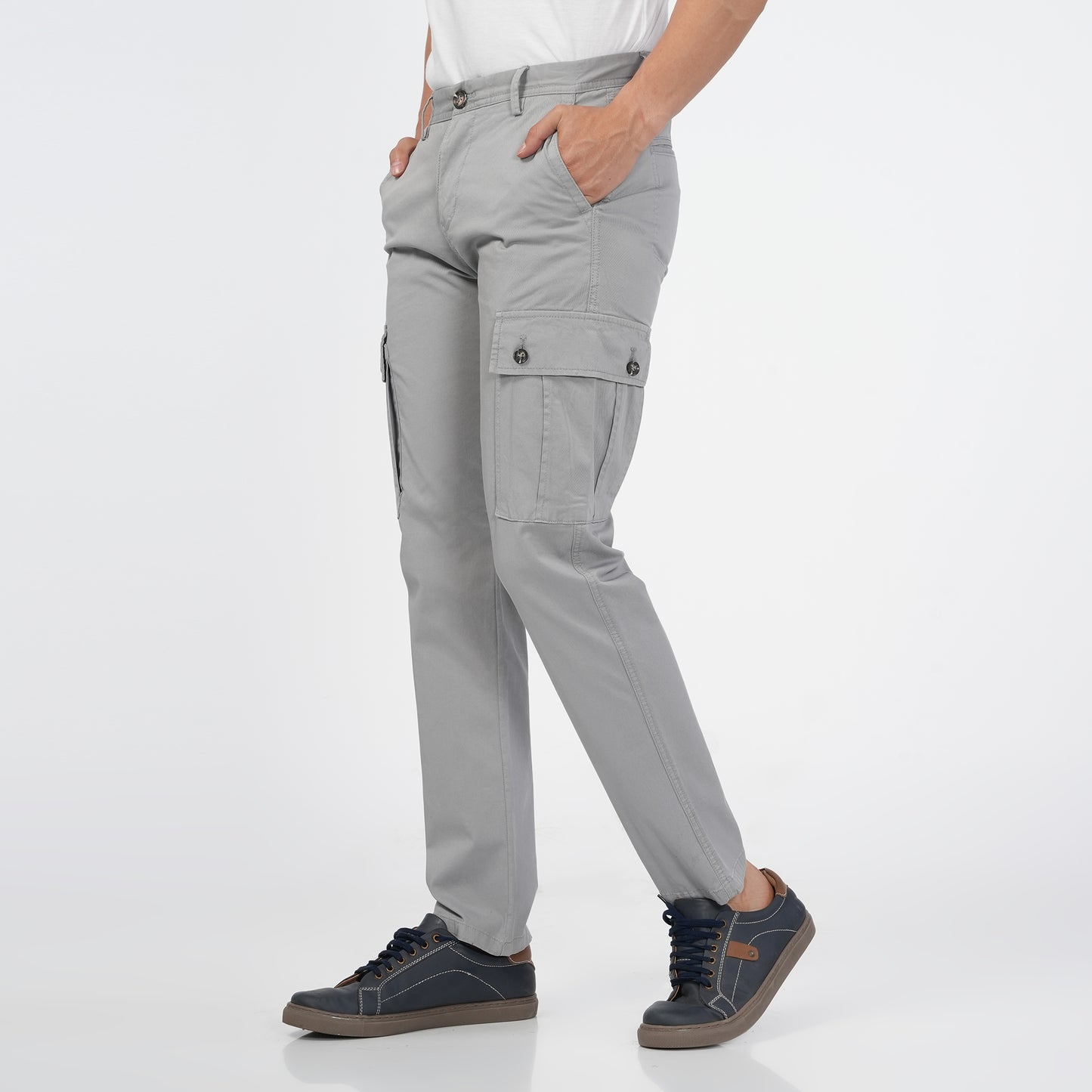 Light Grey Cargo Pants