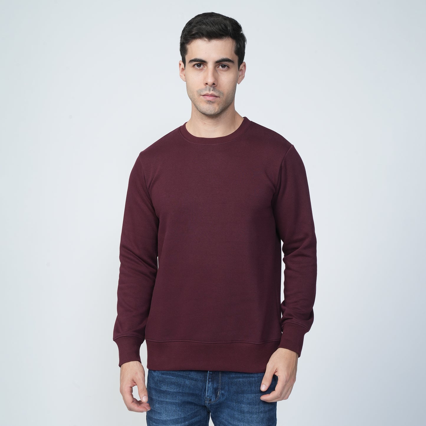 Dark Maroon Sweat Shirt