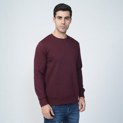 Dark Maroon Sweat Shirt