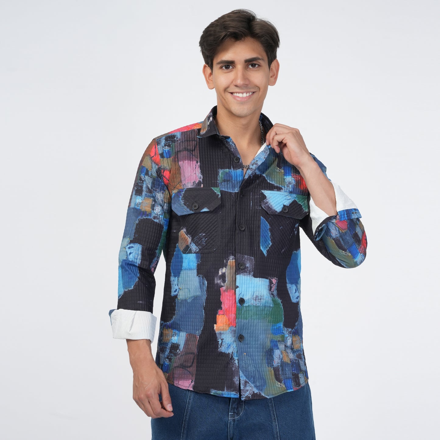 Graphite - Multi Color Shirt