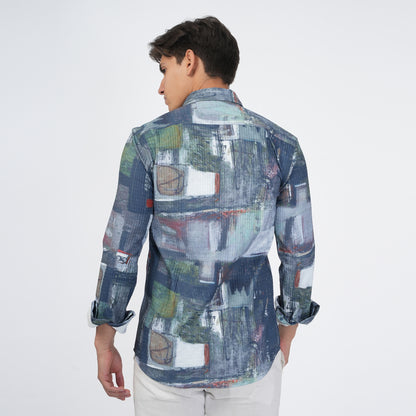 Graphite Fuse Blue Shirt