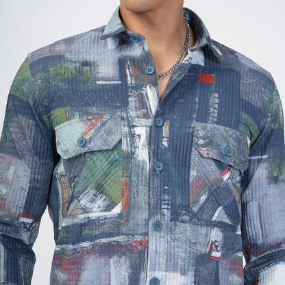 Graphite Fuse Blue Shirt