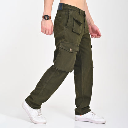 Green Coin Pocket Baggy Denim | Buy 2 @1899