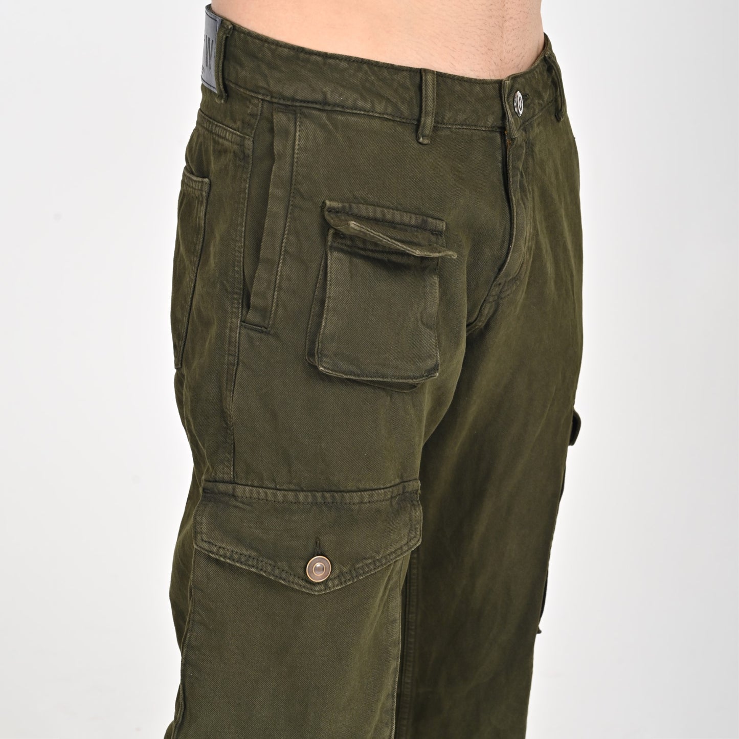 Green Coin Pocket Baggy Denim | Buy 2 @1899