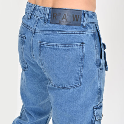 Light Blue Coin Pocket Baggy Denim | Buy 2 @1899