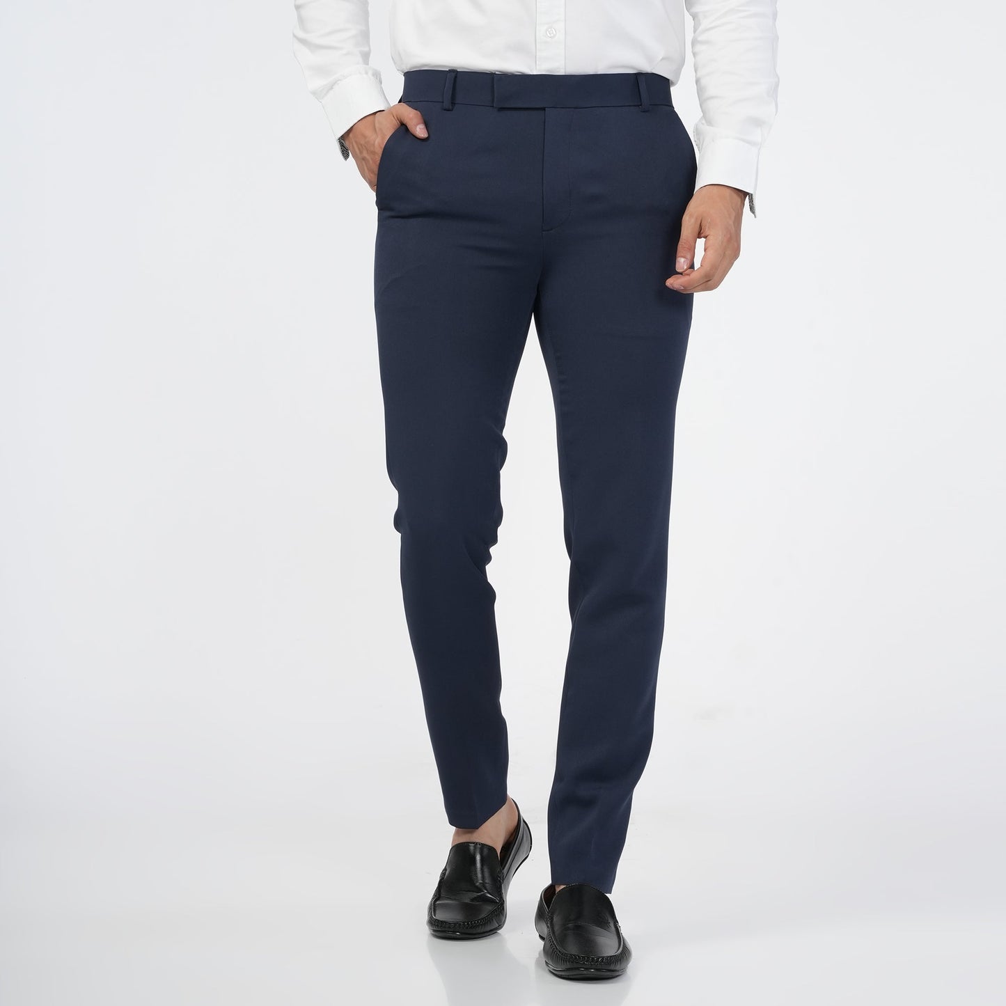 Navy Blue Trousers (Plus Size)