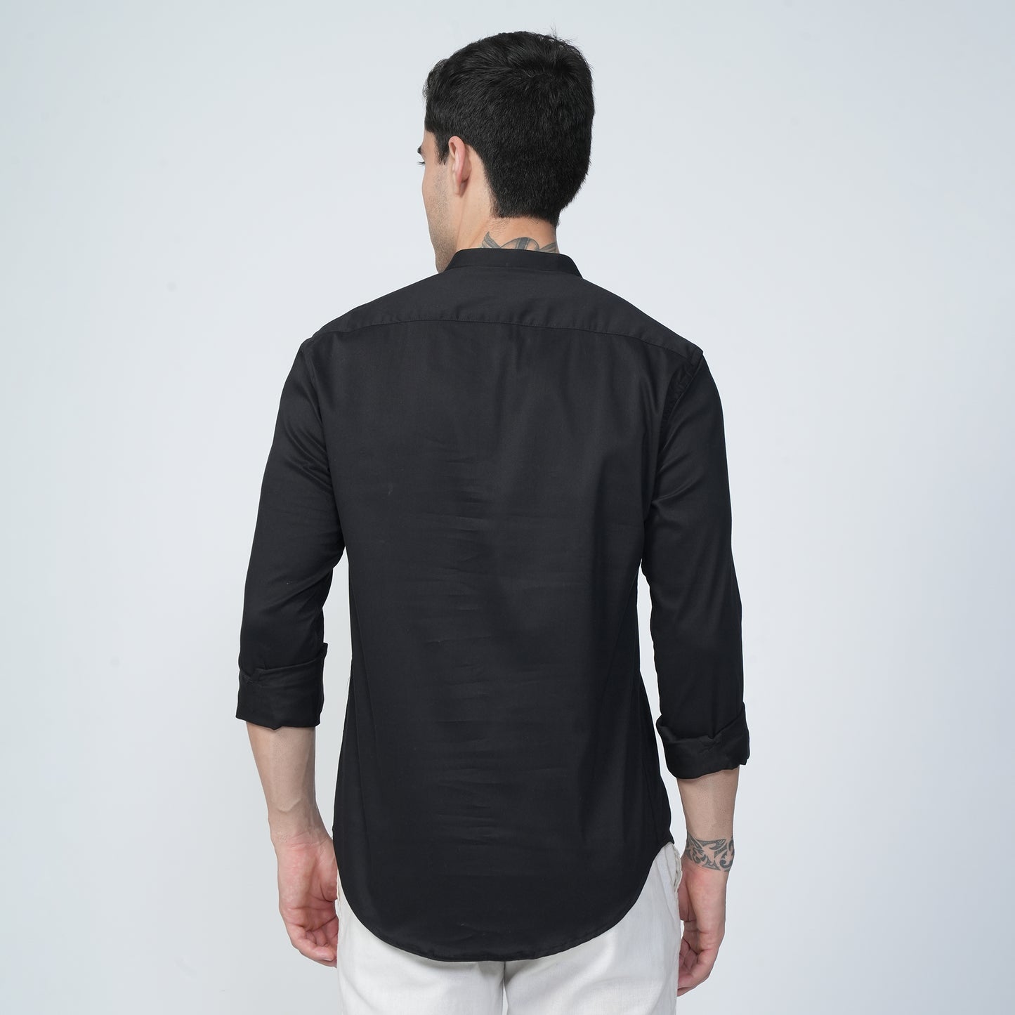 Short Kurtha Black