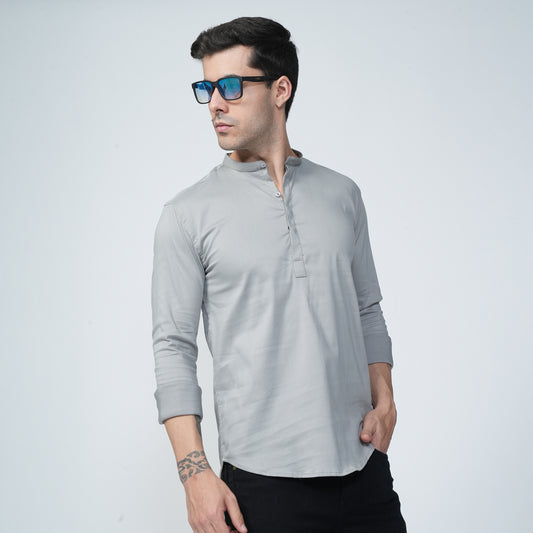 Short Kurtha Grey