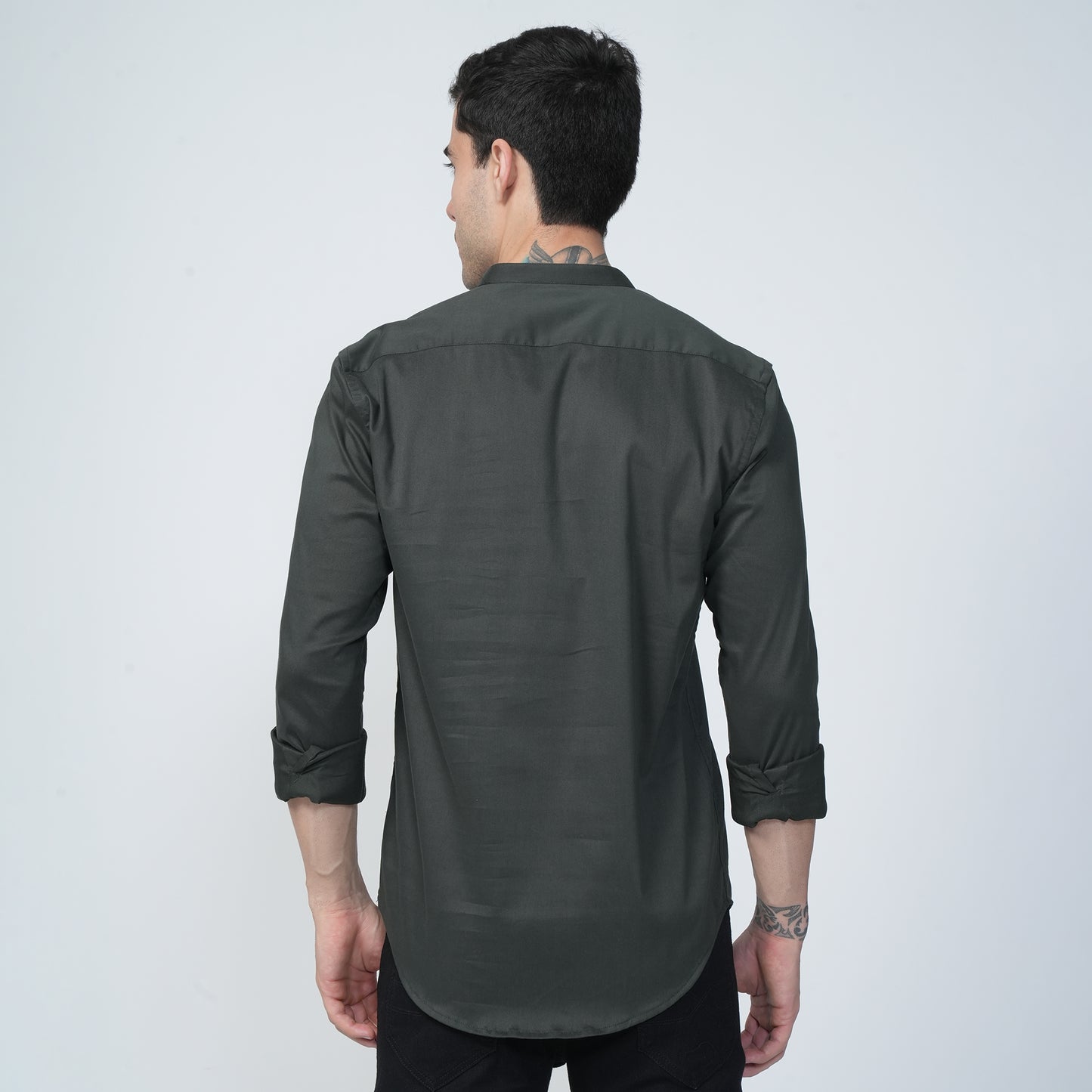 Short Kurtha Dark Green