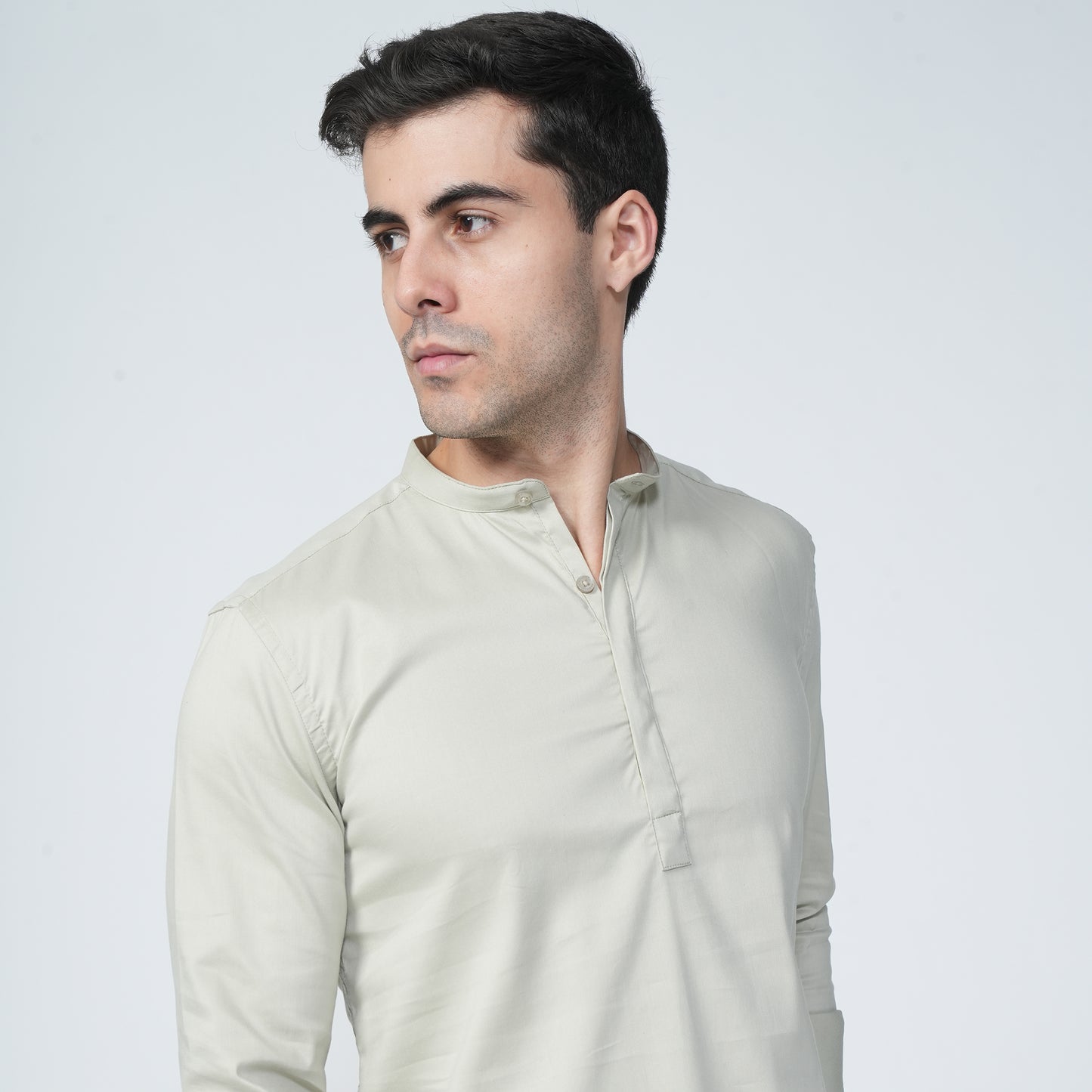 Short Kurtha Pista Green Color