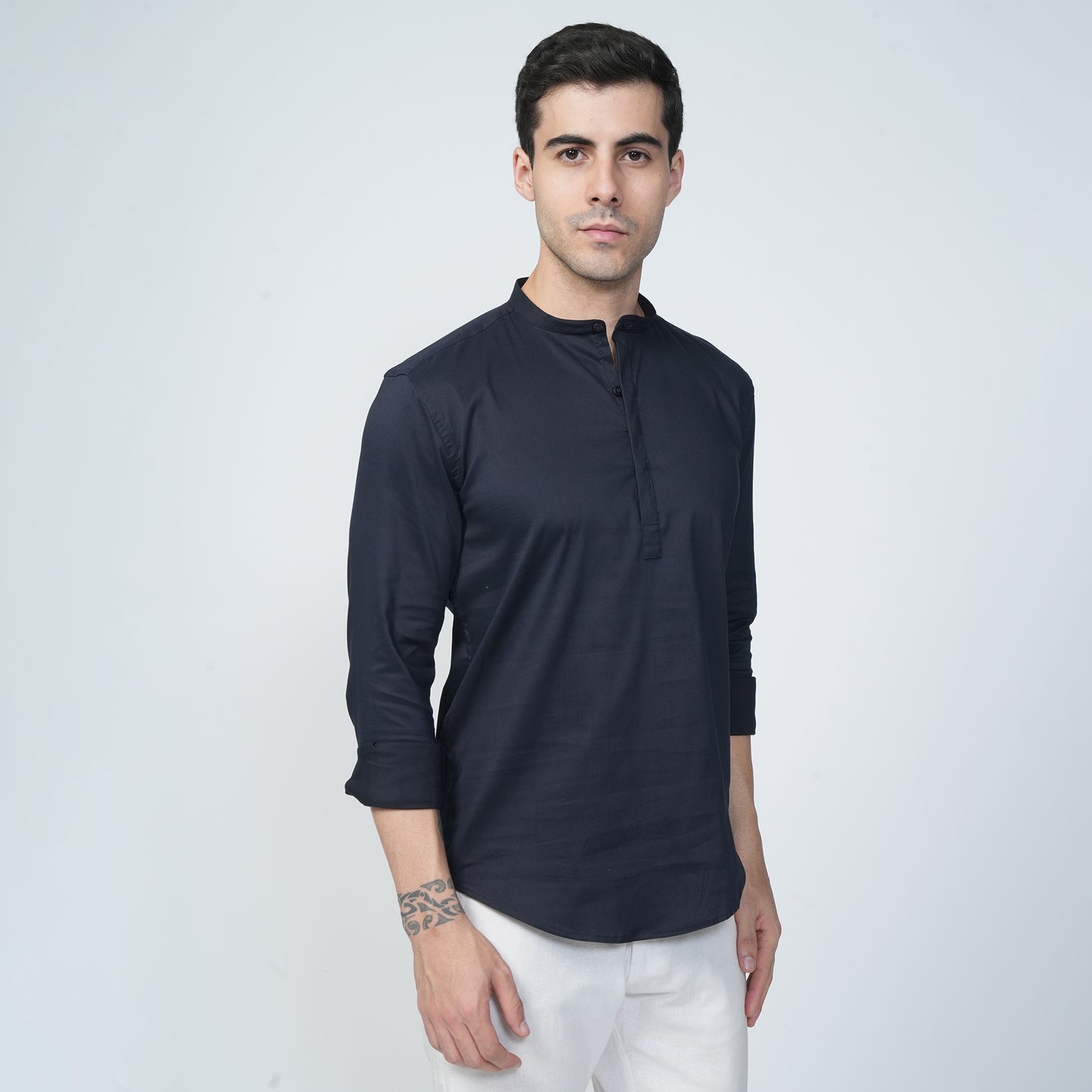 Short Kurtha Navy Blue